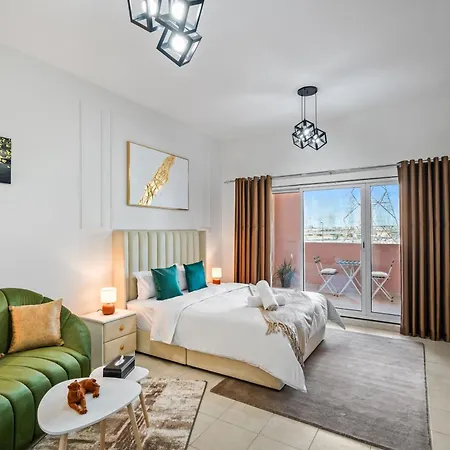 Elegant Studio Living In Discovery Gardens Dubai Exterior foto