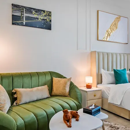 Elegant Studio Living In Discovery Gardens Dubai Exterior foto